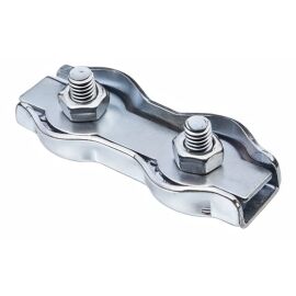 Зажим для троса 3мм Duplex, оцинкованный, DKC CM623003