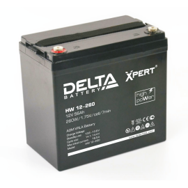 Батарея аккумуляторная HW 12-260, Xpert (12В, 56Ач), DELTA 4614010200004