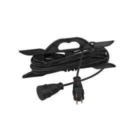 Удлинитель силовой КГ 1 розетка, 3500Вт, 10м, Cabeus EC-F-3.5-FR-G-10-IP44 