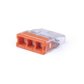 Клемма 3-х проводная с пастой 0,5-2,5мм кв., уп.10шт, Cabeus MX3358A-3P