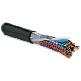 Кабель UTP 50 пар, Кат.3, внеш., 0,51мм, PE, черный, Hyperline UUTP50-C3-S24-OUT-PE-BK