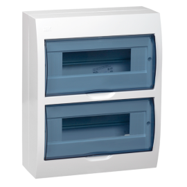 Корпус пластиковый ЩРН-П-24, IP41, белый, IEK MKP12-N-24-40-10