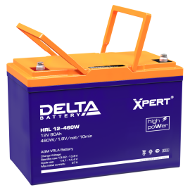Батарея аккумуляторная HRL 12-460 W, Xpert (12В, 90Ач), DELTA 4614010620013