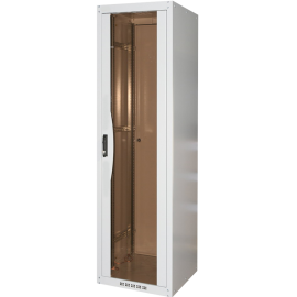 Шкаф напольный 19", 42U, 600х800мм, СТАНД., стекл.дв., бок.стен.съем, IRS-RP42U6080GS-ST НЕКОНДИЦИЯ (Длительное хранение)