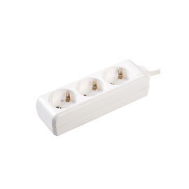 Удлинитель 3 места, 2Р+PЕ/3м, 3х1мм2, 16А/250В, IEK WYP10-16-03-03-Z-N