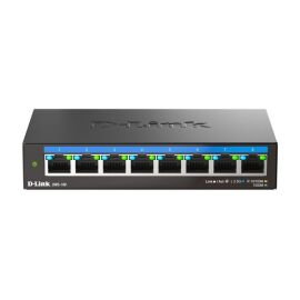 Коммутатор с 8 портами 10/100/1000/2.5GBase-T, D-Link DMS-108