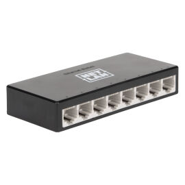 Коммутатор неуправляемый DC5V 1A, 8*10/100/1000Мбит/с, NETLAN NLS-128