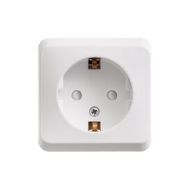 Розетка наружняя с заземлением без шторок ЭТЮД SE PA16-003B