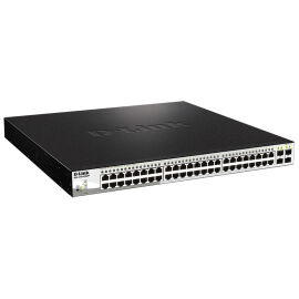 Коммутатор настраиваемый D-Link DGS-1210-52MPP