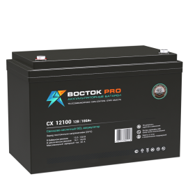 Батарея аккумуляторная CX-12100, (12В, 100Ач), Восток PRO 4614050030005
