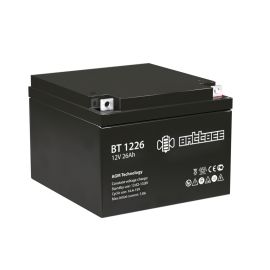 Батарея аккумуляторная BT 1226, (12В, 26Ач), BattBee 4614060010009