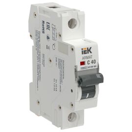 ARMAT Автоматический выключатель без теплового расцепителя M10N-MA 1P C 40А IEK