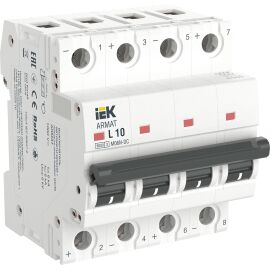 ARMAT Автоматический выключатель M06N-DC 4P L 10А IEK