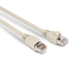 Патч-корд FTP 4 пары, Кат.6а, 2хRJ45, 5м, серый, LSZH, Hyperline PC-LPM-STP-RJ45-RJ45-C6a-5M-LSZH-GY