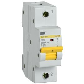 KARAT Автоматический выключатель ВА47-150 1P D 63А 15кА IEK