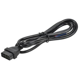 PRO Кабель питания 1,5м черный для PRO светильника светодиодного линейного 1020 и 1022 IEK