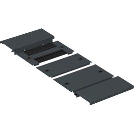 ITK by ZPAS Панель основания шкафа с роликами 600х1000мм черная РФ