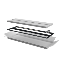 Дверь перфорированная двустворч. для шкафа 19", 33U, 600мм, черная, LINEA N, ITK LN05-33U6X-D2P