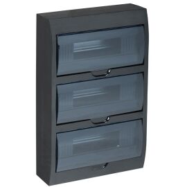 KREPTA 3 Корпус пластиковый ЩРН-П-36 IP41 черный IEK