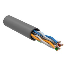 ITK Витая пара U/UTP кат.6 4х2х23AWG PVC серый (305м) РФ/Т