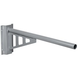 Кронштейн КР-6 D=48 L=1000 на опору 2 хомута серый IEK