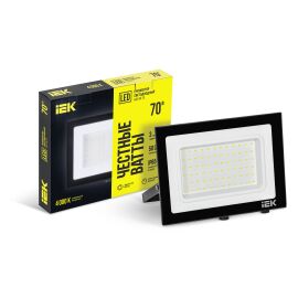 Прожектор светодиодный СДО 06-70 IP65 4000К черный IEK