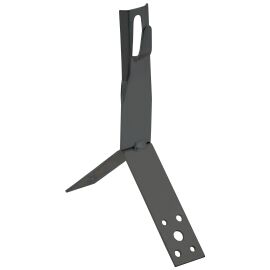 Держатель проводника круглого 6-8мм для конька h=80мм оцинкованная сталь TD IEK