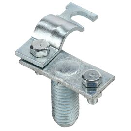 Держатель проводника круглый 8-10мм на изоляционную штангу оцинкованная сталь IEK