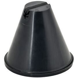 Держатель проводника круглого 8-10мм для плоской кровли h=100мм пластик с бет. IEK