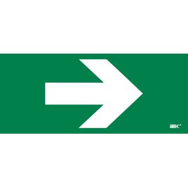 Этикетка самоклеящаяся 330х140мм "Направляющая стрелка" IEK