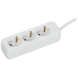 UMA Удлинитель У03 3 места 2P+PE 5м 3х1мм2 10А белый IEK