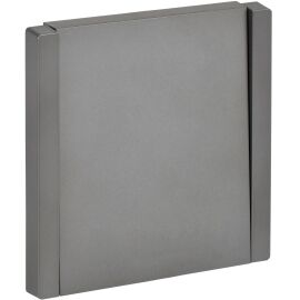 FORTE&PIANO Выключатель 1-клавишный перекрестный 10А FP512 сталь IEK