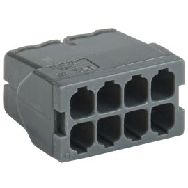 Строительно-монтажная клемма СМК 772-248 компактная с пастой IEK