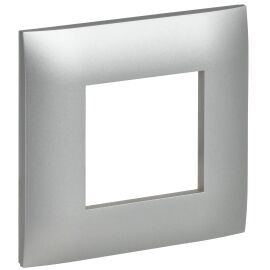 SKANDY Рамка 1-местная SK-F01S серебряный IEK