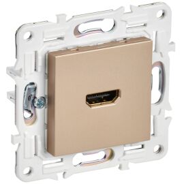 SKANDY Розетка HDMI SK-H01Sa песочный IEK