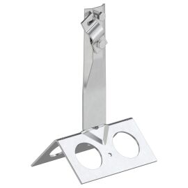 Держатель проводника круглого 6-10мм винтовой для конька широкого h=100мм нержавеющая сталь IEK