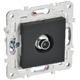 SKANDY Розетка TV оконечная SK-A12G графит IEK