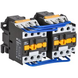 Контактор КМИ-23230 реверс 32А 400В/АС3 2NO IEK