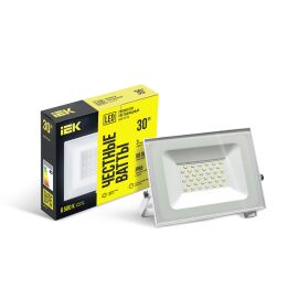 Прожектор светодиодный СДО 06-30 IP65 6500K белый IEK