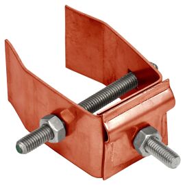 Держатель проводника круглого 6-10мм для конструкций h=70мм медь IEK