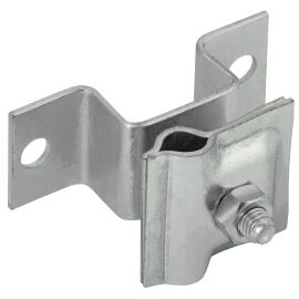 Держатель-зажим соединительный проводника круглого 6-10мм опорный L=30-40мм оцинкованная сталь IEK