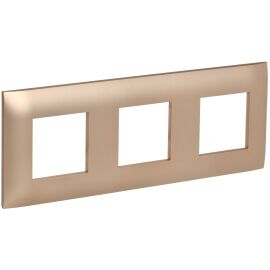 SKANDY Рамка 3-местная SK-F03Sa песочный IEK