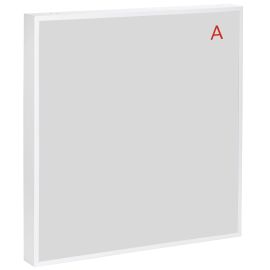 PRO Панель светодиодная ДВО 2001A 45Вт 3000К IP40 588х588мм Грильято опал БАП 3ч IEK