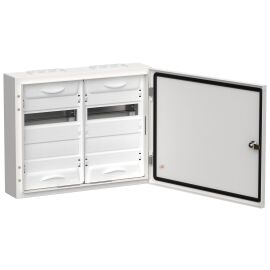 TITAN 5 Корпус металлический ЩРн-48 (2х24) 460х570х140мм IP54 белый (одна дверь) IEK