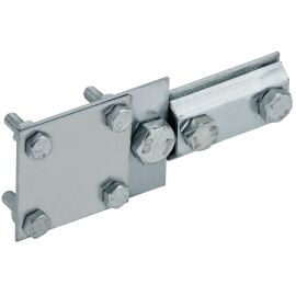 Зажим соединительный контрольный пруток 6-8мм-полоса 40мм оцинкованная сталь HDZ IEK