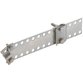 Держатель проводника круглого 5-10мм водосточная труба до 30мм оцинкованная сталь IEK