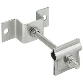 Держатель-зажим соединительный проводника круглого 6-10мм опорный L=100мм оцинкованная сталь IEK