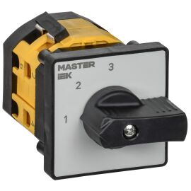 Переключатель кулачковый стандартная рукоятка 16А схема 82 IEK