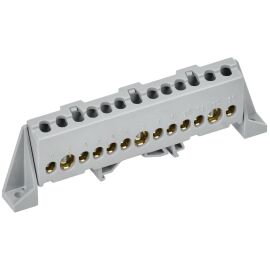 TEKFOR Шина L "фаза" в комбинированном DIN-изоляторе "Стойка" 8х12-13-Ср IEK