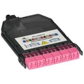 ITK Кассета для кросса высокой плотности OM4 MPO female 3хLC-quadro (12 ОВ)